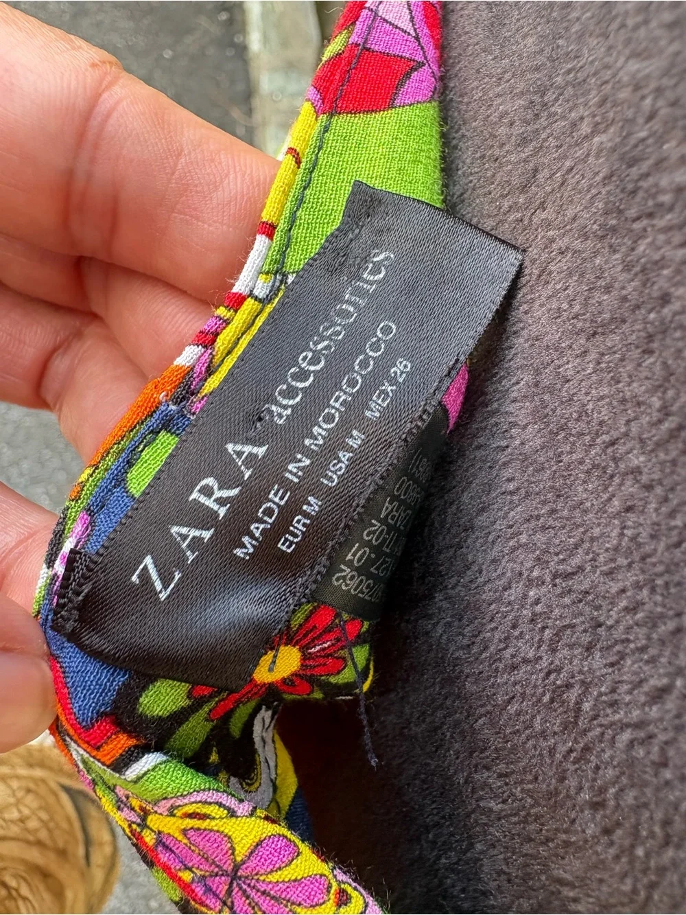 Zara Psychedelic Shorts Sz M
